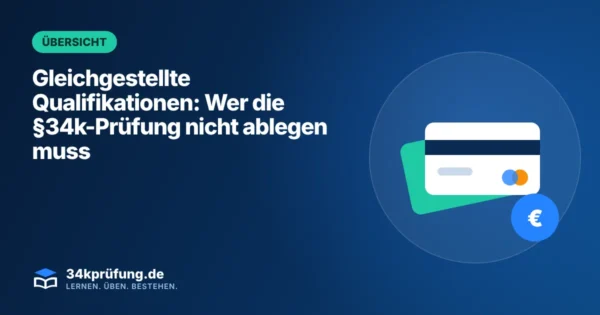 Beitragsbild „Gleichgestellte Qualifikationen“ mit Illustration: Bankkarte mit Euro-Symbol